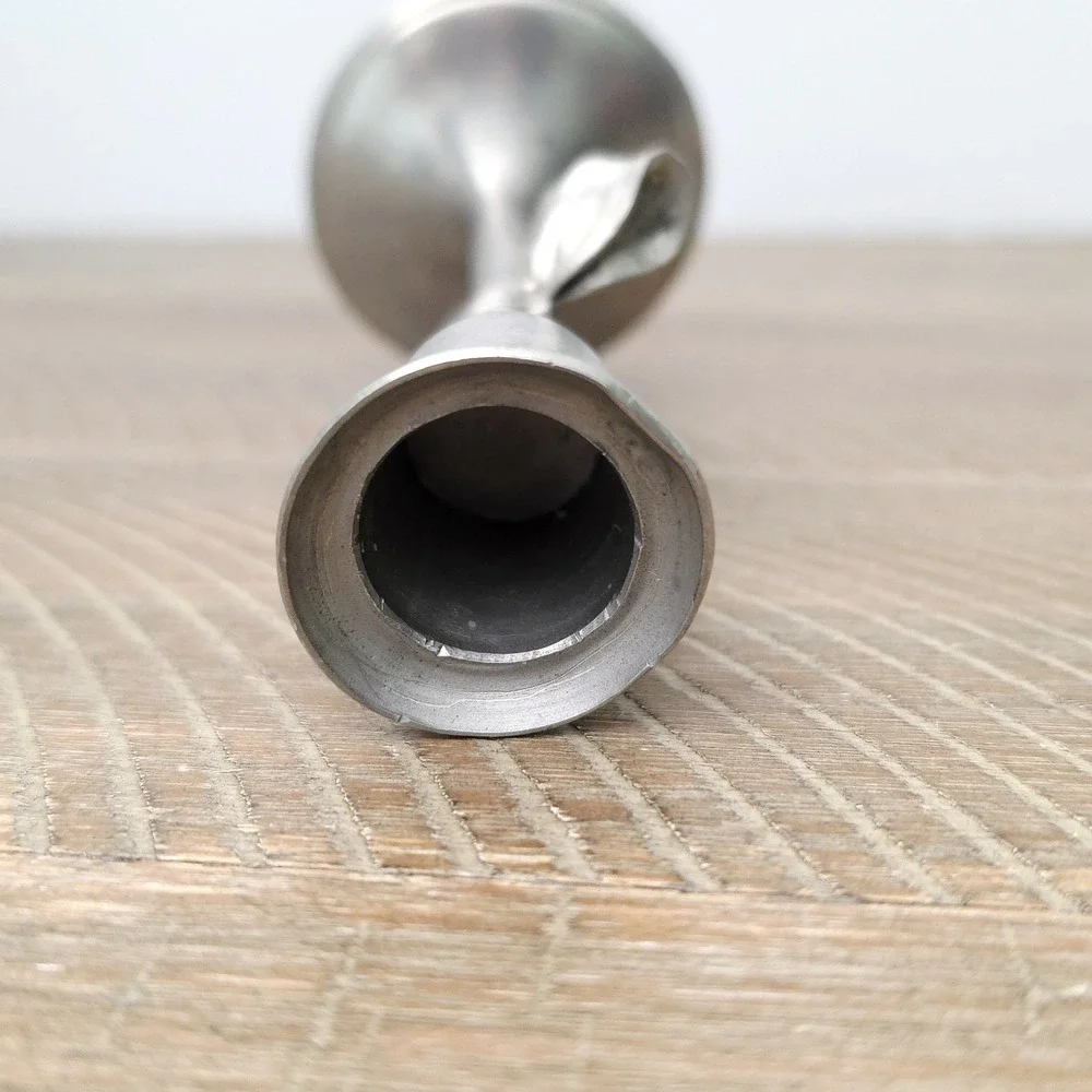 1992 Seagull Pewter Canada Candle Stick Holder Bow 5 Inches
